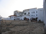 De Binnenplaats van Cape Coast Castle